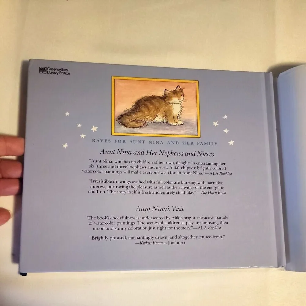 Aunt Nina, Good Night By Franz Brandenberg Hardback Book Dust Cover Used